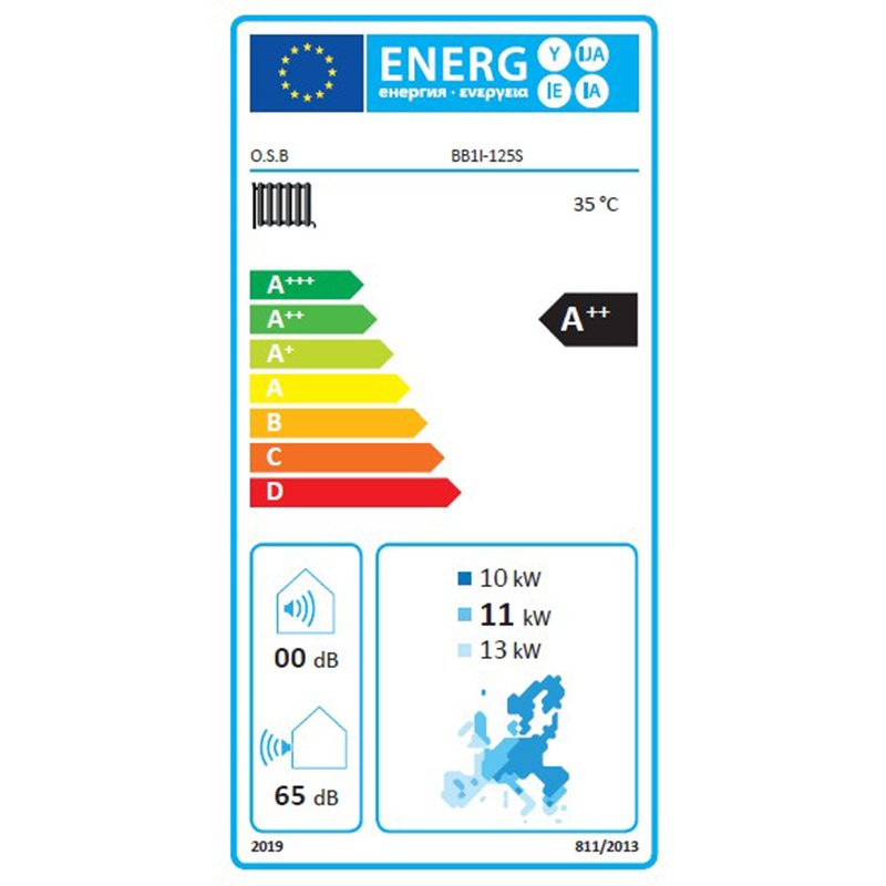 erp label heat pump