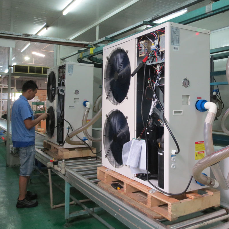 product-OSB Heat Pump-Double fan design air source heat pump heater for swimming poolhot spring BS16-1