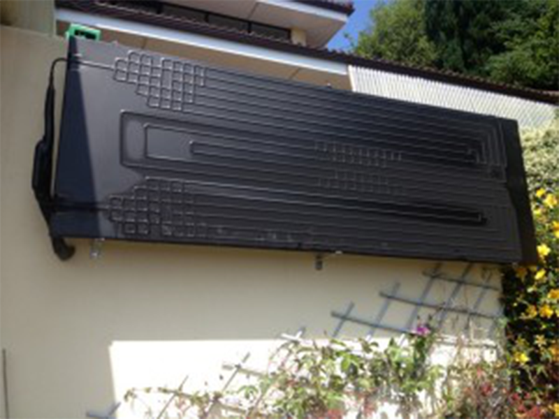 Thermodynamic solar heat pump system