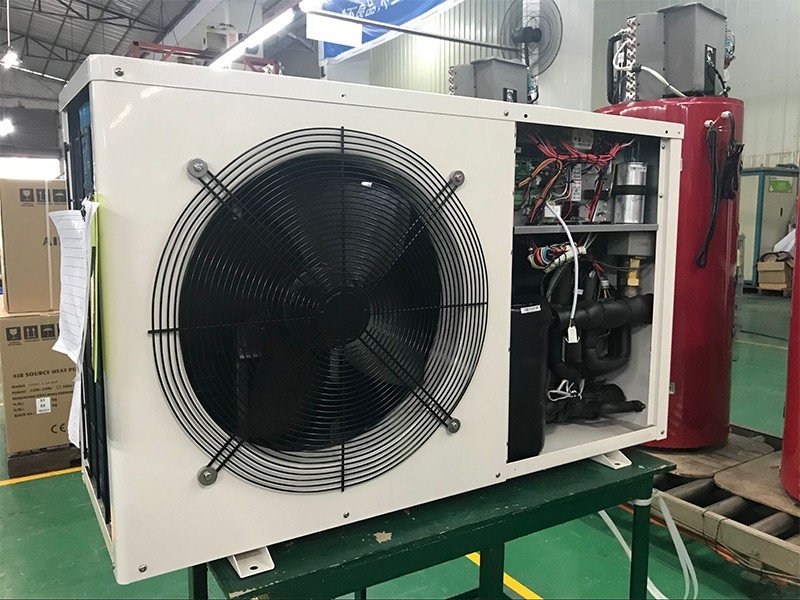 evi heat pump high temperature