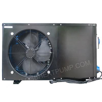 Black Air Source Heat Pump For Swimming Pool 5.3kw BS15-016S