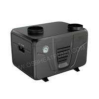 3kw Air source plastic casing top fan design residential hot water mini heat pump BC15-006T-b