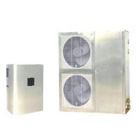 Stainless Steel Cabinet Heat Pump, DC Inverter Air To Water Heat Pump Chiller Water Heaters BB1IS-090S/P