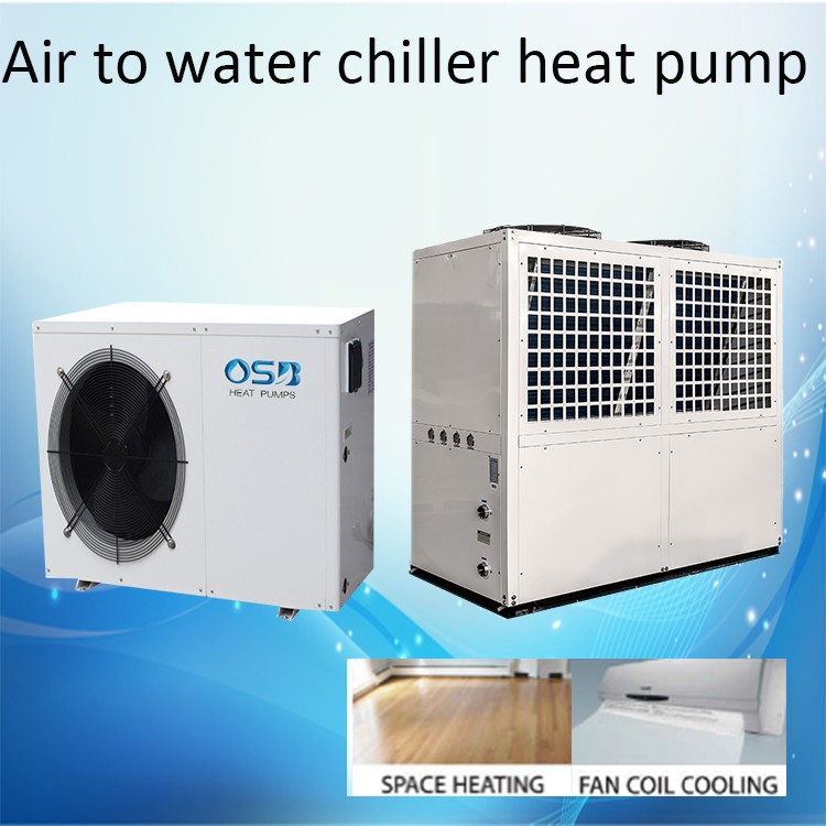 installing Air to water chiller heat pump