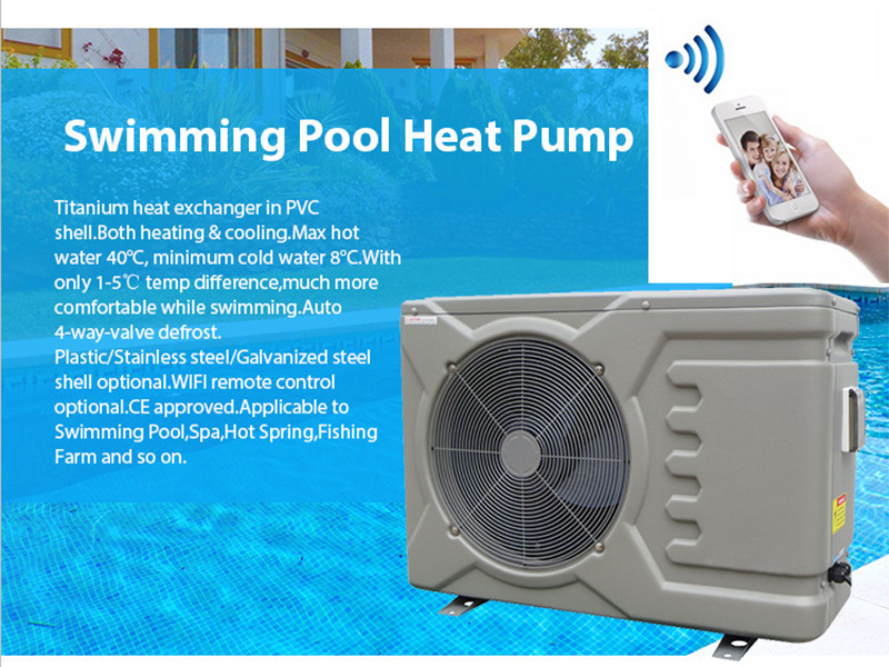 Wi-fi control heat pump