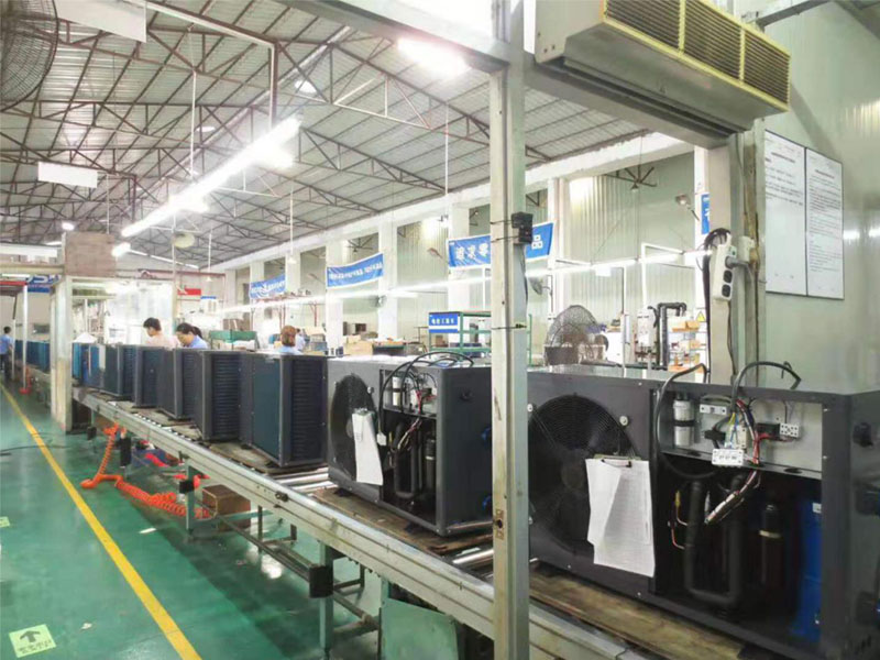 Heat pump production