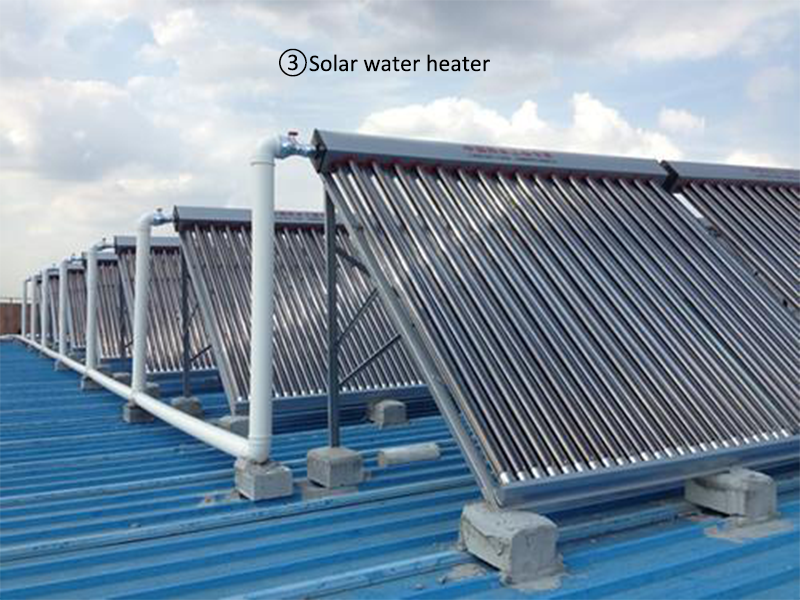 Solar water heaters