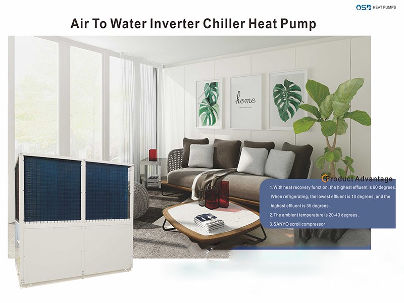 Inverter  chiller heat pump