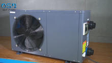 Mechanical metal swimming pool heat pump