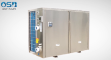 Stainless steel swimming pool heat pump water heater cooler