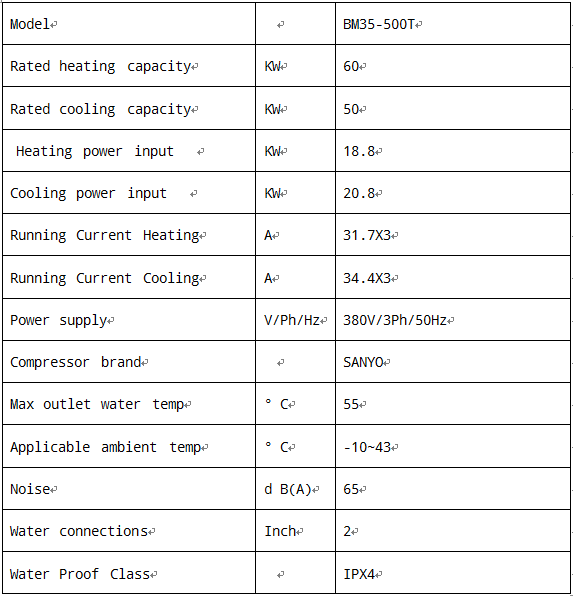 ir to water heat pump