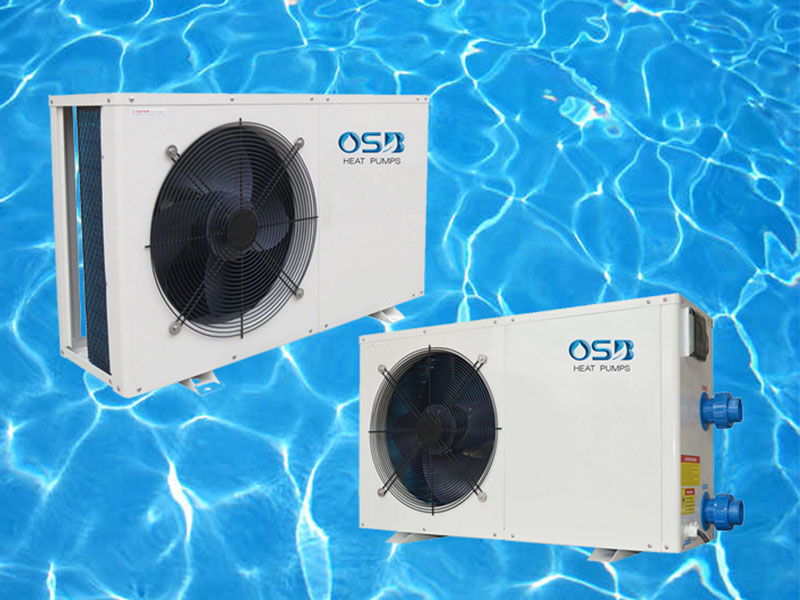 OSB above ground pool heat pump