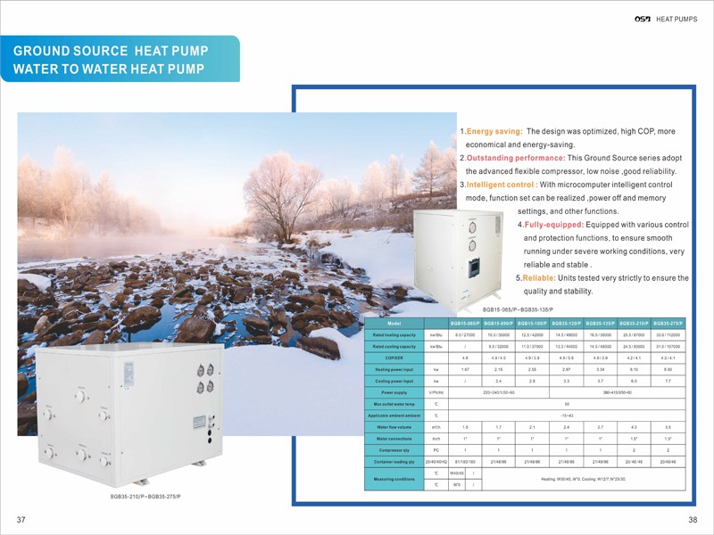 Ground source heat pump