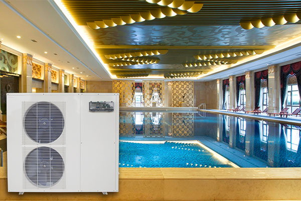 product-High COP 72 Monobloc Inverter titanium aquaculture heat pump, eco swimming poolSpa heat pump-1