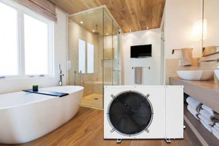 product-30kw Home use air to water heat pump 3kw,hotel hot water heating machine BC15-006SP-OSB-img-1