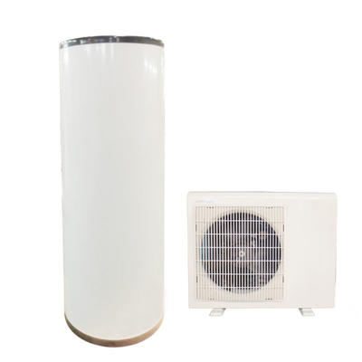 Household air to water heat pump split system with storage tank 250L
