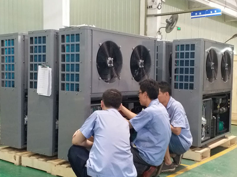 Evi high temperature air source heat pump